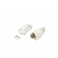 Equip 121175 Drahtverbinder RJ-45 Transparent, Weiß von equip