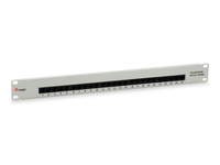 Equip 25-Port Cat.3 RJ45 ISDN Patch Panel, hellgrau von equip