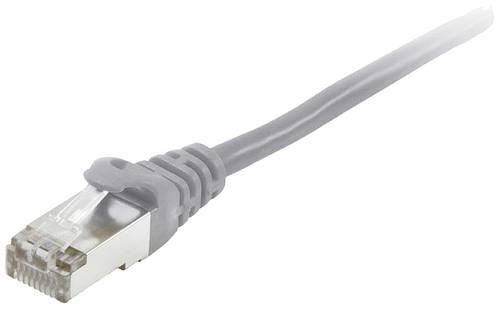 Equip 605509 RJ45 Netzwerkkabel, Patchkabel CAT 6 S/FTP 20.00m Grau vergoldete Steckkontakte 1St. von equip