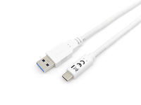 Equip USB 3.2 Gen 1 Typ A auf Typ C Kabel, M/M, 2 m von equip