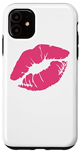 Big Huge Kiss Lippenstift Mark Hülle für iPhone 11 von es designs