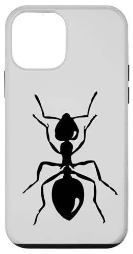 Hülle für iPhone 12 mini Big Black Ameise Insect von es designs