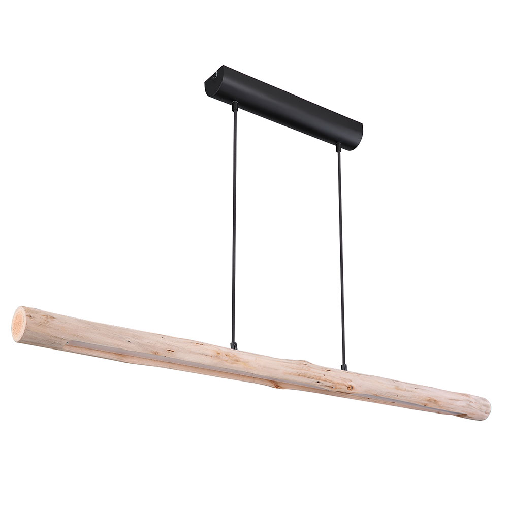 LED Hängeleuchte, Holz, dimmbar, L 120 cm von GLOBO LIGHTING