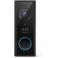 eufy Video Doorbell 2K (batteriebetrieben) Zusatzvideotürklingel - schwarz von eufy