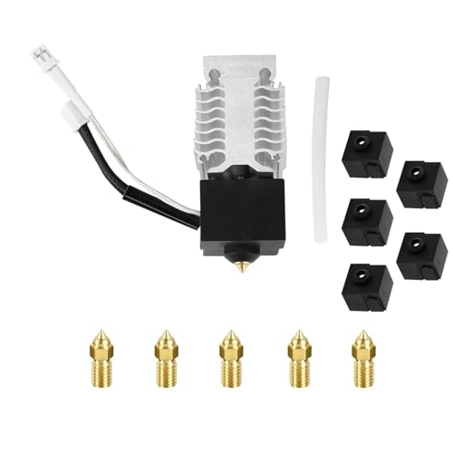 For Crea-lity for En-der 3 V3 SE Hotend Kit, 3D-Druckerteile Zusammengebautes Hotend Mit 5PCS Hochgeschwindigkeits-M6 0,4-mm-Düsen for En-der 3 V3 SE von eumenghe