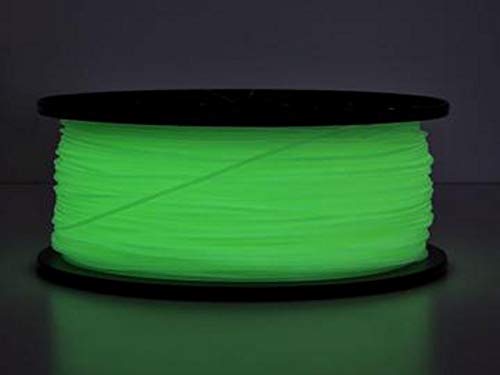 3D Filament PLA 1,75 mm Nachtleuchtend 1000g 1.75mm 3D Druck (grün) von ezPrint