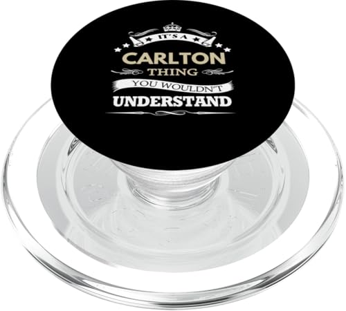 Carlton Name - It's A Carlton Thing You Wouldn't PopSockets PopGrip für MagSafe von fabrinity