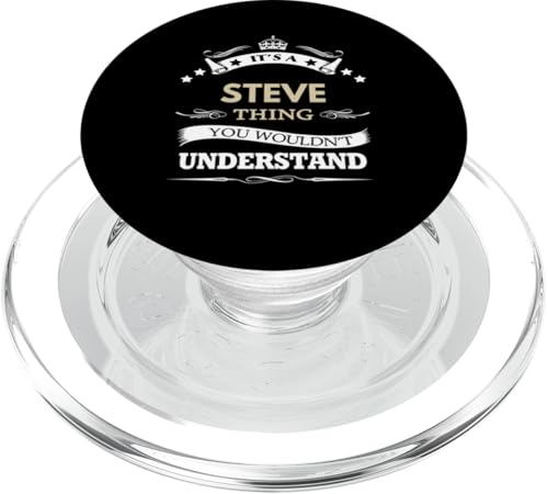 Steve Name - It's A Steve Thing You Wouldn't PopSockets PopGrip für MagSafe von fabrinity