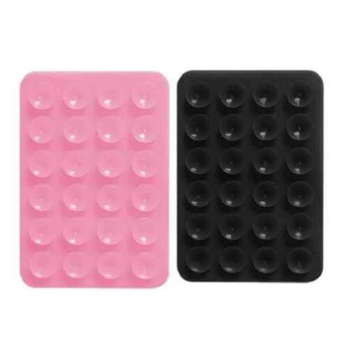 2 Stück Saugnapf-Handyhülle, Selbstklebende Handy-kompatibel, Silikon, HandyhalterSilikon Rutschfest, Kompatibel Mit Allen Smartphones, Ideal Für Badezimmer Dusche, Mit Spiegel Und Freihändiger 2 Stück Saugnapf-Handyhülle, Selbstklebende Handy-kompatibel, Silikon, HandyhalterSilikon Rutschfest, Kompatibel Mit Allen Smartphones, Ideal Für Badezimmer Dusche, Mit Spiegel Und Freihändiger von fayarrd
