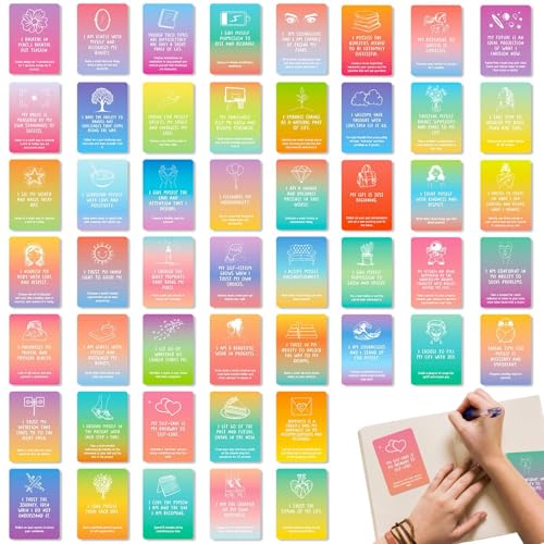 fayarrd Achtsamkeitskarten | 50 Affirmationskarten Für Mehr Achtsamkeit - Achtsamkeit & Emotionale Unterstützung Für Partnerinnen, Jugendliche, Erwachsene & Kinder fayarrd Achtsamkeitskarten | 50 Affirmationskarten Für Mehr Achtsamkeit - Achtsamkeit & Emotionale Unterstützung Für Partnerinnen, Jugendliche, Erwachsene & Kinder von fayarrd