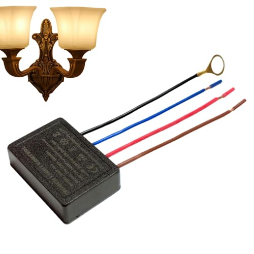 fayarrd Touch-Sensor-Dimmer, Touch-Lampen-Ersatzsensor,3-Wege-Lampen-Sensor-Dimm-Touch-Lichtdimmer - Reparatur-Steuermodul, stufenloser Ersatzsensor für Glühlampen von fayarrd