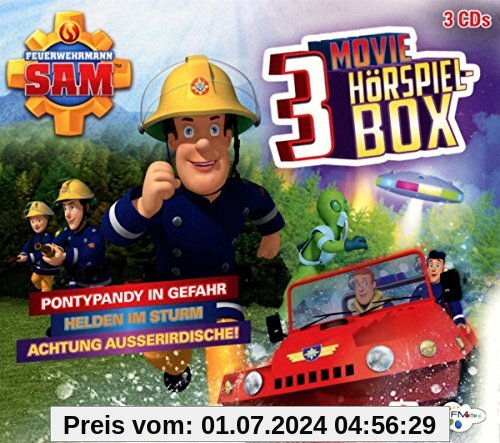 Feuerwehrmann Sam - Movie Hörspiel Box (3 CDs) von feuerwehrmann sam