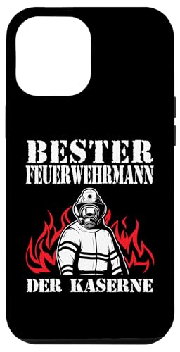 Hülle für iPhone 12 Pro Max bester Feuerwehrmann der Kaserne Feuer von feuerwehrmann & 112 Geschenke