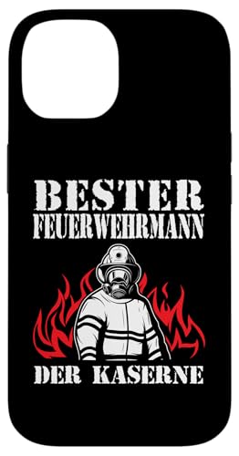 Hülle für iPhone 14 bester Feuerwehrmann der Kaserne Feuer von feuerwehrmann & 112 Geschenke