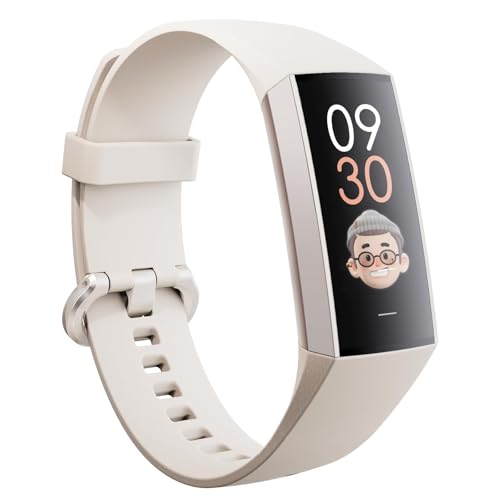 Fitnessuhr Damen Herren AMOLED-Display Fitness Tracker mit Benachrichtigung Schrittzähler Uhr Smartwatch Damen mit Herzfrequenz-/Blutdruckmessung Schlafmonitor Sportmonitor für Android iOS von findtime