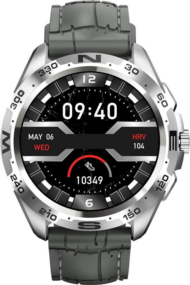 findtime IP67 Wasserdicht Herren's Smartwatch (1,32 Zoll), mit Musik-Player Herzfrequenz Anruffunktion attraktivem Design von findtime