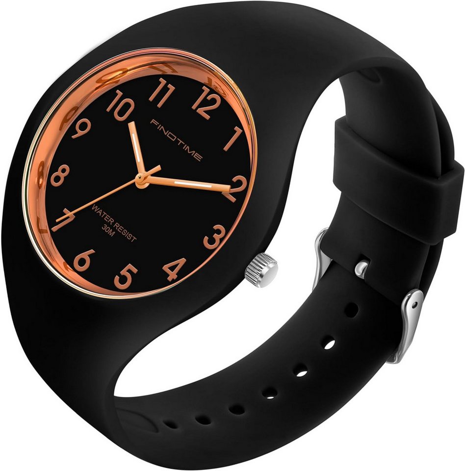 findtime Modische Handgelenk Watch, mit Analog Quarz Wasserdicht Sportuhr Am besten langlebiger Qualität von findtime