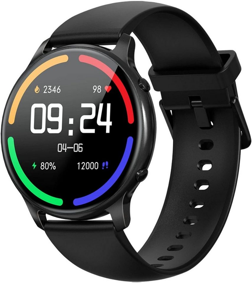 findtime Smartwatch (1,28 Zoll, Android, iOS), Aktivitätstracker mit Herzfrequenz, Schrittzähler, Schlaf, wasserdicht von findtime