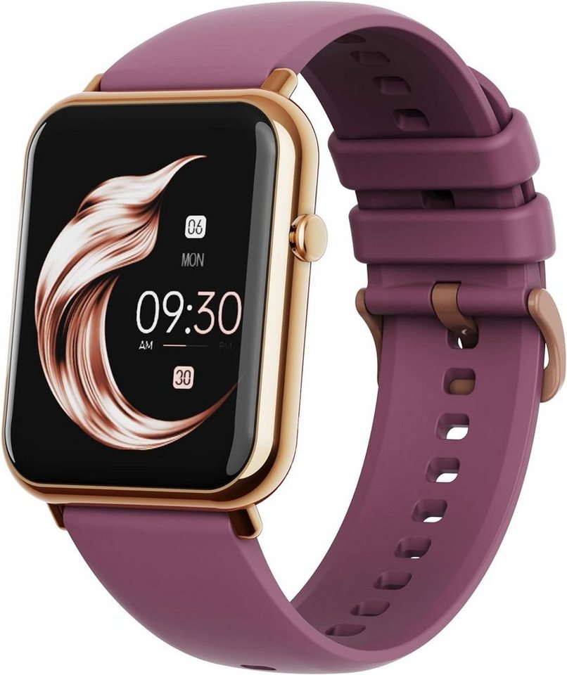 findtime Smartwatch (1,69 Zoll, Androdi, iOS), Sportuhr Pulsuhr mit Blutdruckmessung,Fitness Tracker Schlafanalyse von findtime