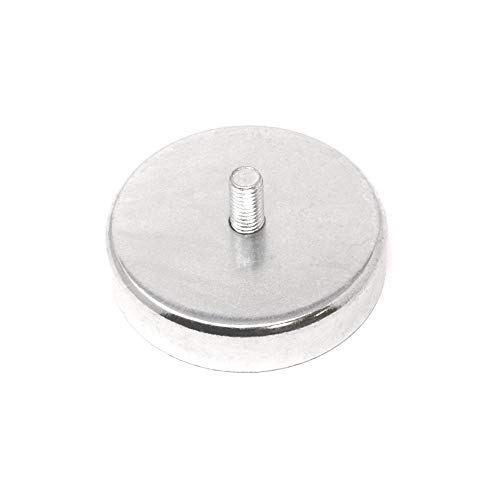 Ferrite - Topf - Magnet Mit M10 Externer Faden Für Kunst, Handwerk, Modellherstellung, Diy, Hobbys und Halten - 80mm Durchmesser x 18mm Dicker 57kg Zug - Pack von 4 Ferrite - Topf - Magnet Mit M10 Externer Faden Für Kunst, Handwerk, Modellherstellung, Diy, Hobbys und Halten - 80mm Durchmesser x 18mm Dicker 57kg Zug - Pack von 4 von first4magnets