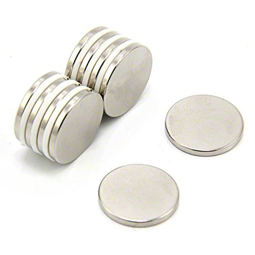 N42 Neodym - Magnet Für Kunst, Handwerk, Modellherstellung - 19mm Durchmesser x 2mm Dick - 2,3kg Zug - Pack von 100 N42 Neodym - Magnet Für Kunst, Handwerk, Modellherstellung - 19mm Durchmesser x 2mm Dick - 2,3kg Zug - Pack von 100 von first4magnets