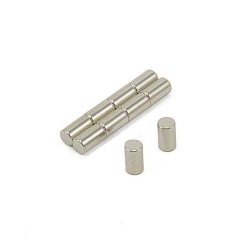 N42 Neodym - Magnet Für Kunst, Kunsthandwerk, Modellherstellung, Diy, Hobbys, Wissenschaft - 4mm Durchmesser x 7mm Dick - 0,68kg Zug - Pack von 400 von first4magnets