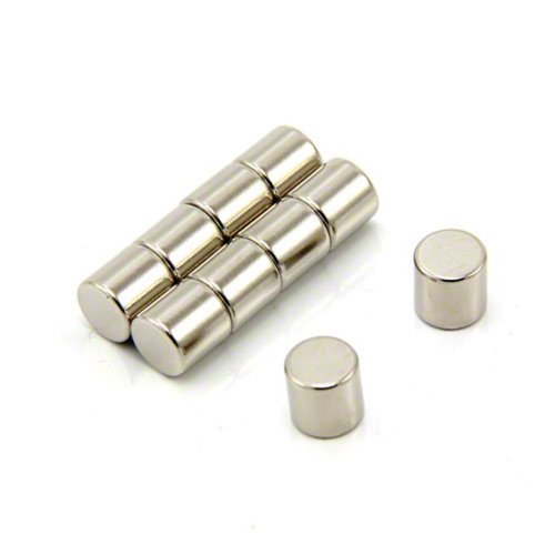 N42 Neodym - Magnet Für Kunst, Kunsthandwerk, Modellherstellung - 8mm Durchmesser x 8mm Dick - 2,5kg Zug - Pack von 100 N42 Neodym - Magnet Für Kunst, Kunsthandwerk, Modellherstellung - 8mm Durchmesser x 8mm Dick - 2,5kg Zug - Pack von 100 von first4magnets