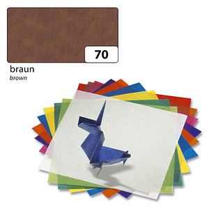 folia Transparentpapier braun 42 g/qm 25 St. von folia