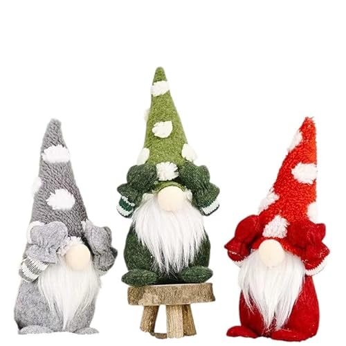 Festive Christmas Cosy Trio Gonk Family von fonefunshop