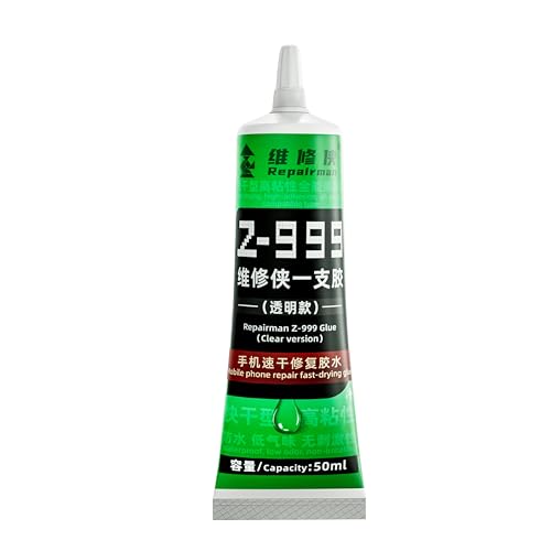 QianLi Repairman Z-999 Kleber 50 ml transparenter Kleber für Handyrückseite, Glas, Display-Reparatur von fonefunshop