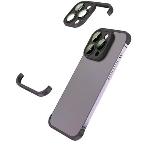 fonefunshop Eckkameraschutz, kompatibel mit iPhone 16, Kantenschutz-Pad (Schwarz, iPhone 16) von fonefunshop