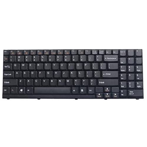 fqparts-cd Laptop Tastatur für Clevo D430E Schwarz US United States Edition von fqparts