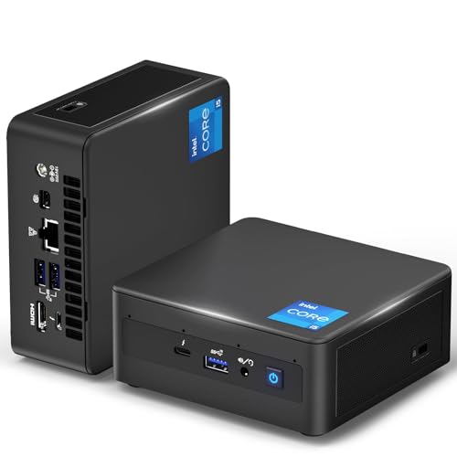 Intel NUC 11 Mini PC, Intel NUC i5-1135G7 Windows 10 Pro Desktop Mini Computer, 16 GB RAM 512 GB PCIe SSD, 28 W Intel Iris™ Xe Grafik, WiFi 6 | Bluetooth 5.2 | Thunderbolt 3 | von geeknuc