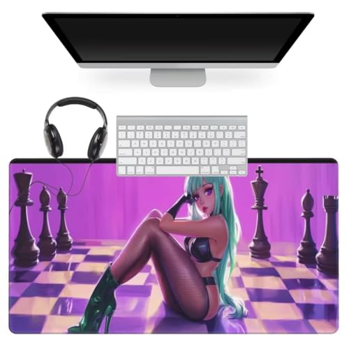 Sexy Mauspad 700 x 300mm, Mousepad XXL Schreibtischunterlage Comic Mouse Pad, Wasserdicht und Rutschfest Gaming Mauspad, Verbessert Präzision und Geschwindigkeit, Mauspads für Pc Gaming Zubehör qw796 von gonuoenq