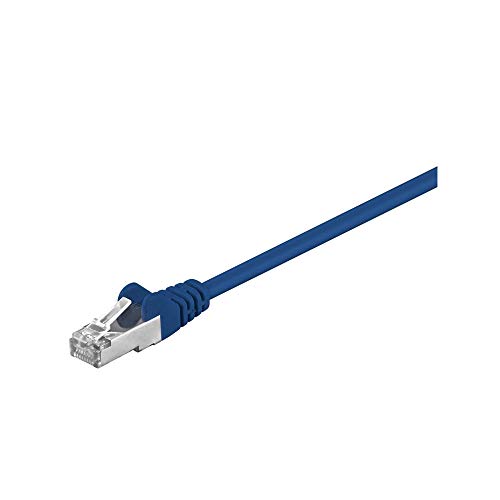 Goobay 68057 CAT 5e Patchkabel, SF/UTP, Blau von goobay