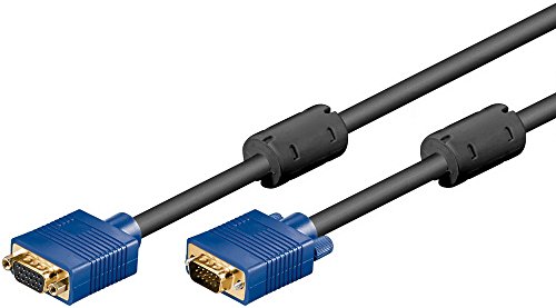 Goobay 93613 Monitorverlängerung Full HD SVGA, vergoldet, 1,8 m Länge Goobay 93613 Monitorverlängerung Full HD SVGA, vergoldet, 1,8 m Länge von goobay