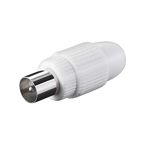 Koaxial Stecker 9.5 mm Schraubbefestigung von goobay