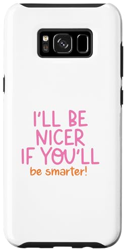 Hülle für Galaxy S8+ Lustiges sarkastisches Büro inspiriertes Zitat Sprüche von grafikGear
