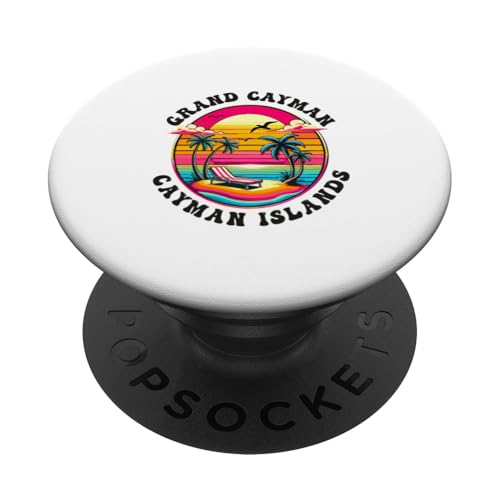 Grand Cayman Souvenirs Kaimaninseln Erinnerung Männer Frauen PopSockets Klebender PopGrip von grand cayman souvenirs Cayman Islands Men Women