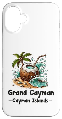 Hülle für iPhone 16 Plus Grand Cayman Souvenirs Kaimaninseln Erinnerung Männer Frauen von grand cayman souvenirs Cayman Islands Men Women