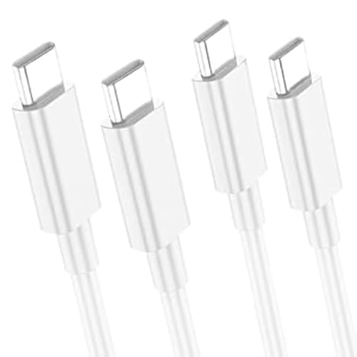 h24z 1 m langes Hochgeschwindigkeits-USB-Typ-C-auf-Typ-C-Kabel: Langlebige und effiziente Ladelösung (1032-, Schlank, 2, 1032-) von h24z