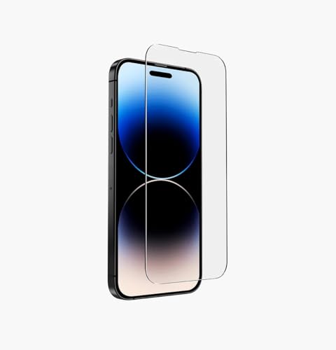 h24z Ultimativer Displayschutz aus gehärtetem Glas für das iPhone – ultraklar, kratzfest, bruchsicher mit Rand-zu-Rand-Abdeckung (iphone 14 Pro) von h24z