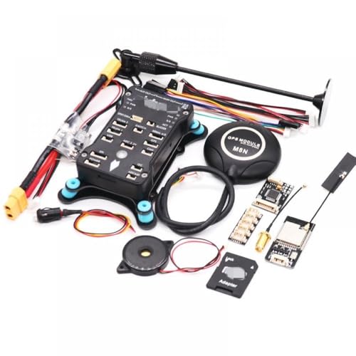 hJNGdU Pixhawk PX4 PIX 2.4.8 32 Bit Flight Controller Autopilot kompatibel mit 4G SD Switch Buzzer PPM I2C RC Quadcopter Ardupilot(WiFi V3.0 Package B) von hJNGdU