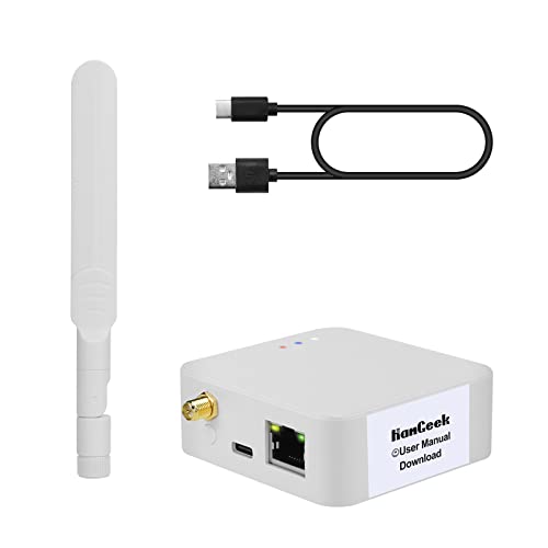 HamGeek Zigbee Plus POE Universal Coordinator ZigBee Gateway Adapter mit USB-Kabel Weiß von hamgeek