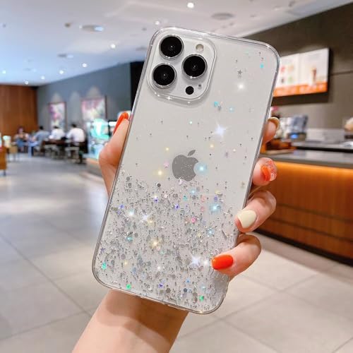 Glitzernder Transparenter Hülle Sternenhimmel Kompatibel mit Huawei nova 13 Pro Case TPU-Schutzabdeckung für Schlankes Anti-Stoß-Handyhülle von hdqICase