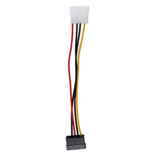 holanae SATA-Strom Buchse auf Molex-Stecker-Adapter-Konverter-Kabel, 6- von holanae