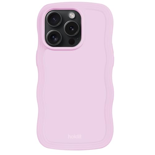 holdit Wavy Case - Lilac - iPhone 15 Pro von holdit