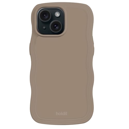 holdit Wavy Case - Mocha Brown - iPhone 15/14/13 von holdit