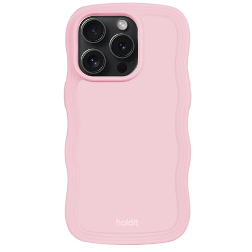 holdit Wavy Case - Pink - iPhone 15 Pro von holdit