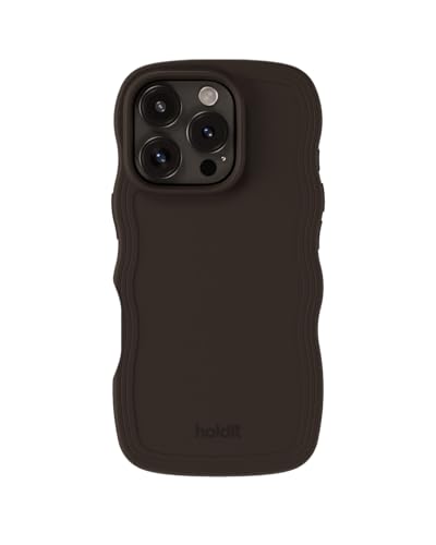 holdit Wavy Case iPhone 16 Pro - Chocolate von holdit